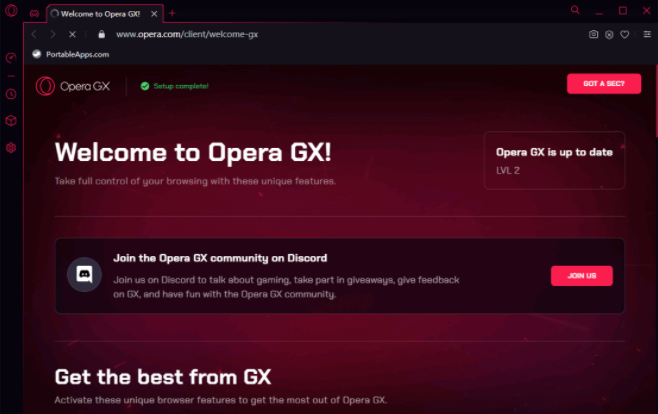 OperaGX浏览器最新版2