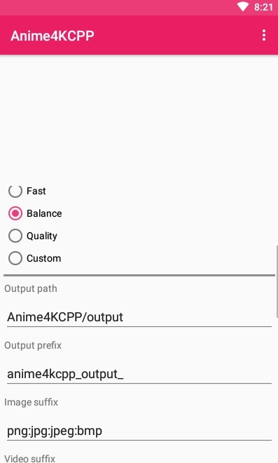 Anime4KCPP(图像分辨率优化助手)V1.6.0安卓版2