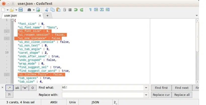 CudaText代码编辑器 1.184.0.0 绿色版0