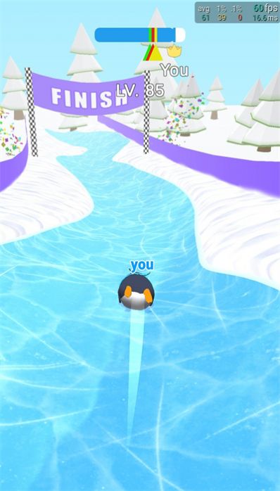 企鹅雪地赛(Penguin Snow Race)0