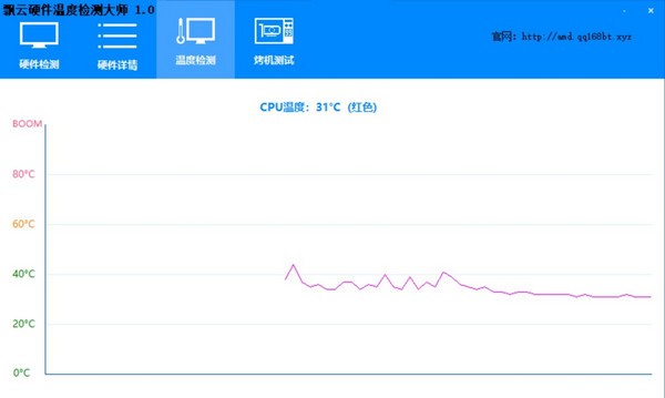 飘云硬件温度检测大师 v2.0 正版1