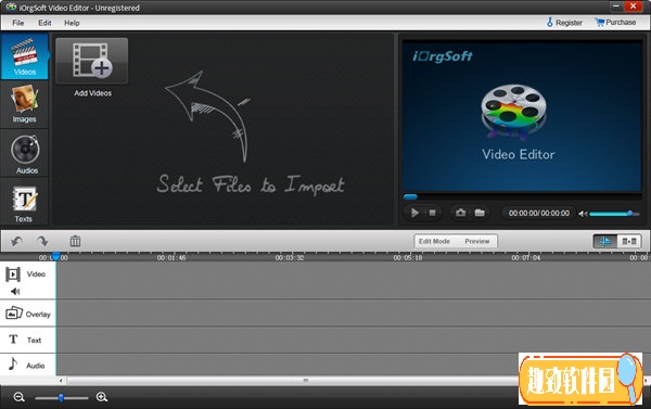 iOrgSoft Video Editor(视频编辑软件) V3.3.0 正版1