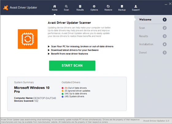 Avast Driver Updater中文版 v20.4.816.0 免费版1