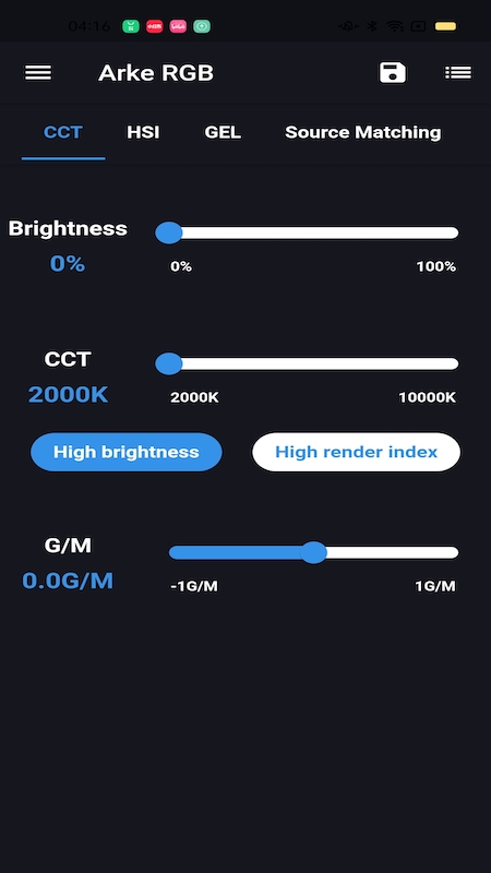 arke rgb补光app手机版 v14.02