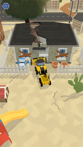 挖掘机拆房子2