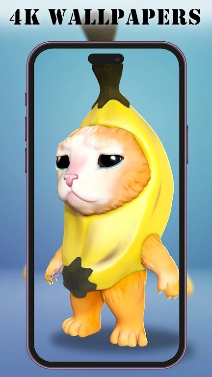 Banana Cat Wallpaper壁纸2