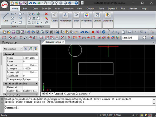 4MCAD Pro 19 中文版1