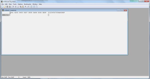 Tiny hexer十六进制文件编辑器 v1.8.1.6 正版0