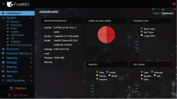 FreeNAS(NAS服务器) v11.3 中文测试版1