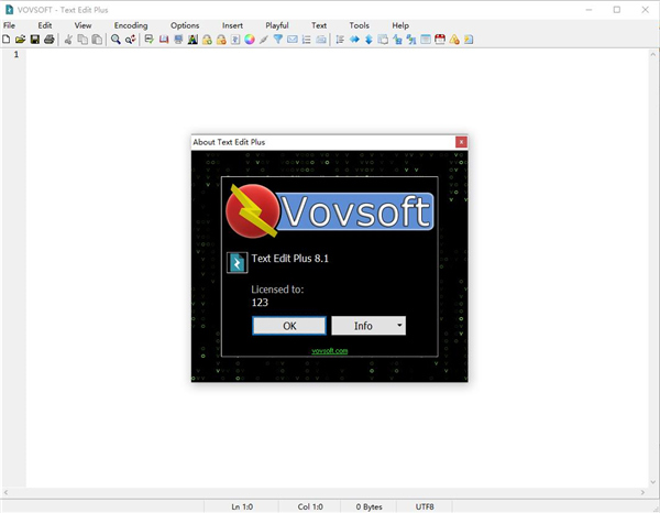 VovSoft Text Edit Plus