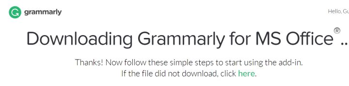 Grammarly2020截图1