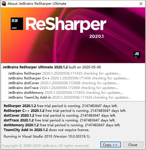 JetBrains ReSharper Ultimate2020破解版 免费中文版1