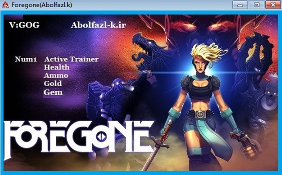 Foregone四项修改器下载截图1