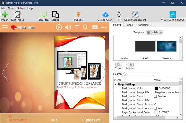 1stFlip FlipBook Creator(电子书制作工具) v2.7.6 专业版2