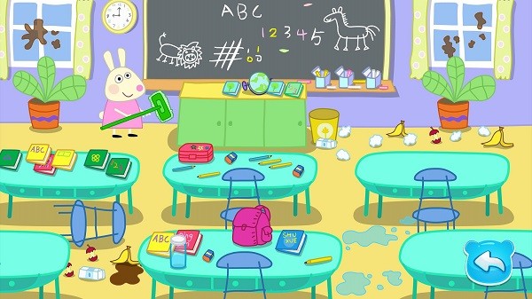 兔宝宝打扫教室1