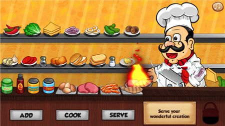 疯狂的厨师无限金币钻石版-疯狂的厨师游戏app下载