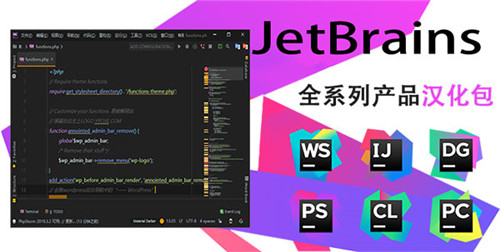 JetBrains全系列软件汉化包 支持2020.2 中文免费版1