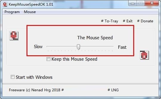 KeepMouseSpeedOK v2.22 免费版0