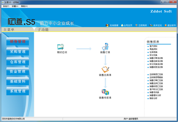 企道S5服装进销存软件免费版