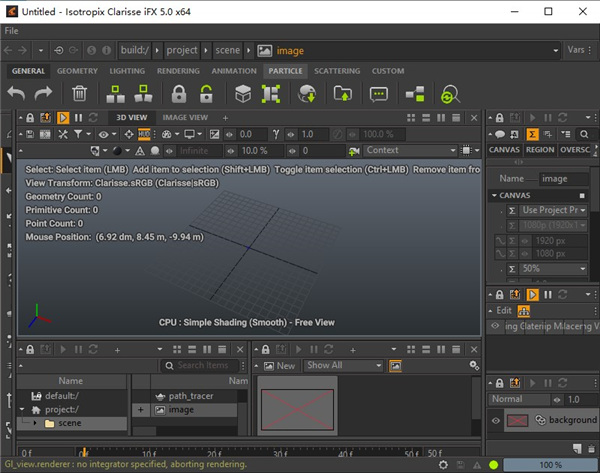 Isotropix Clarisse iFX5破解版(3D动画渲染器) v5.0 中文版1