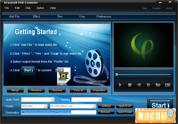 4Easysoft VOB Converter下载截图1